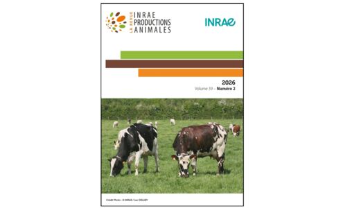 Couverture revue INRAE Productions animales