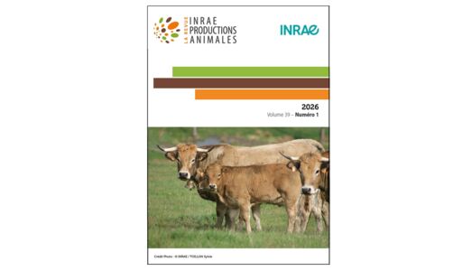 Couverture revue INRAE PA 39-1