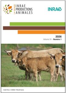 Couverture revue INRAE PA 39-1