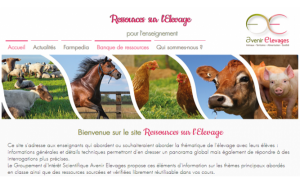 Site internet Ressources sur l'élevage