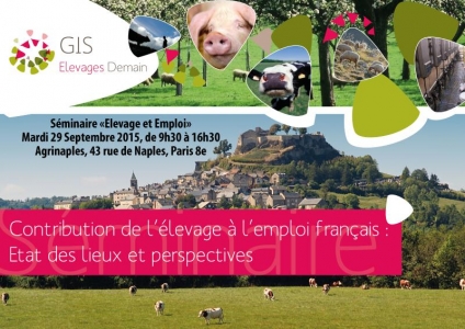 Séminaire "Elevage et Emploi" - 29 septembre 2015 - Agrinaples (Paris)